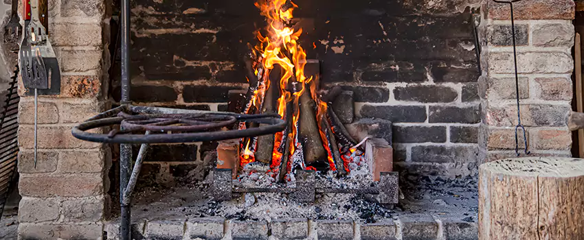 Cracked Electric Fireplace Bricks Repair Services  in Melbourne, FL