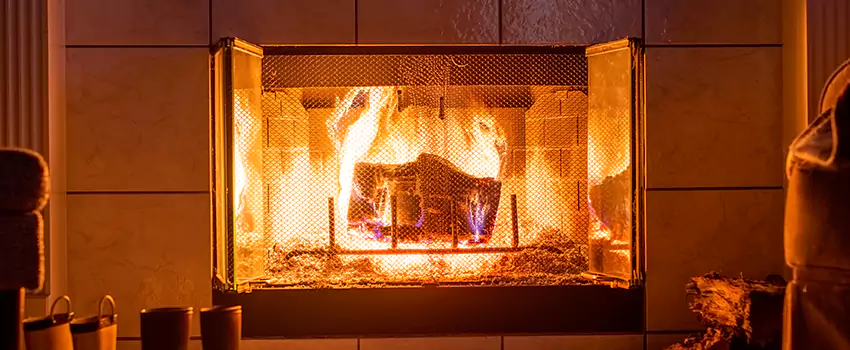 Mendota Hearth Landscape Fireplace Installation in Melbourne, Florida