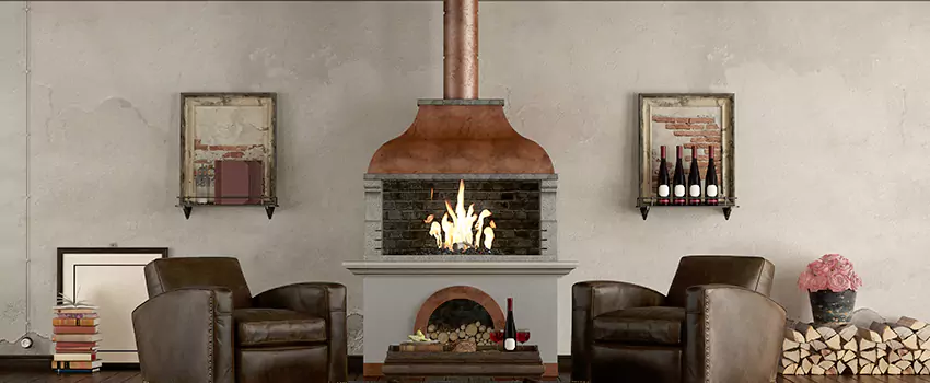 Thelin Hearth Products Providence Pellet Insert Fireplace Installation in Melbourne, FL